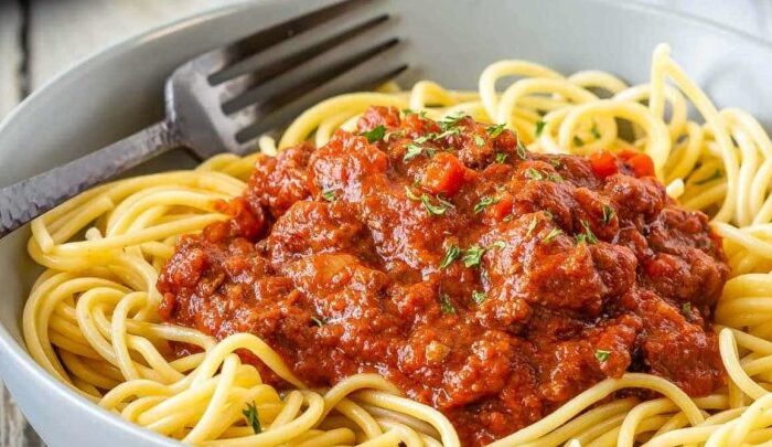 Justin’s Meat Bolognese